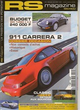 RS MAGAZINE 2 PORSCHE 964 CARRERA 2 965 TURBO 2 3.3 996 C2 996 C4 996 GT3 RS
