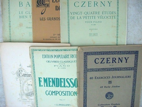Partitions musique anciennes - musique,