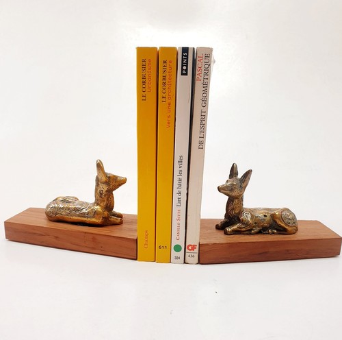 Paire serre livres - serre-livres, sculpture