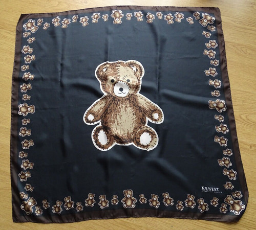 Foulard carré soie ernest - ,,