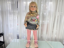 Poupée d'artiste poupée Monika Levenig poupée en vinyle 90 cm. Bon état