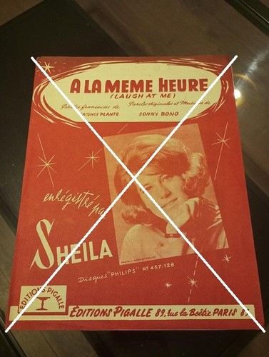 Rare ancienne partition - rare,