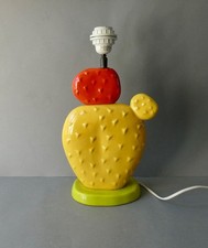 lampe cactus en céramique de