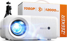 Videoprojecteur Bluetooth,  1080P, Portable avec trépied de table, HDMI, USB