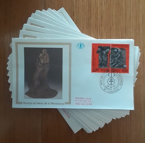Lot enveloppes 1er jour - enveloppes,