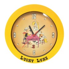 PENDULE HORLOGE MURALE QUARTZ LUCKY LUKE
