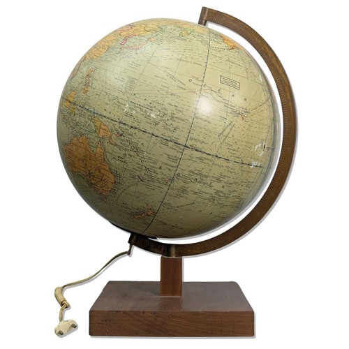 Lampe globe terrestre verre - en,