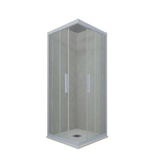 CABINE PAROIS DOUCHE D'ANGLE