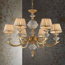 Lustre De Luxe en Laiton