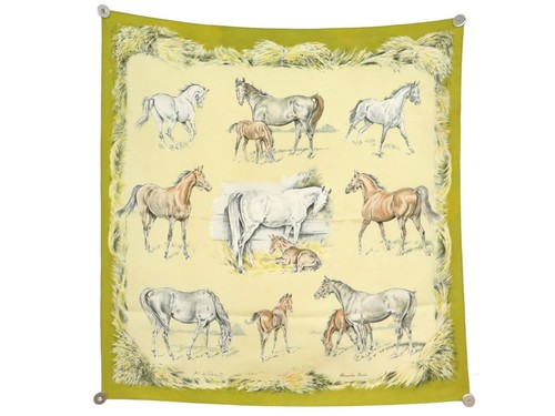 Vintage foulard hermes les - foulard,