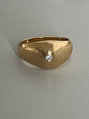 7310 bague jonc jaune - jonc,