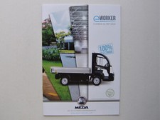 Catalogue, brochure, camion, truck, Mega eworker, utilitaire électrique 2014