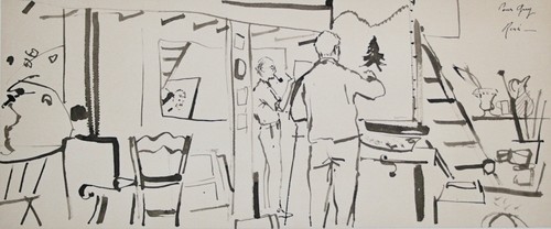 René genis dessin à - rené,