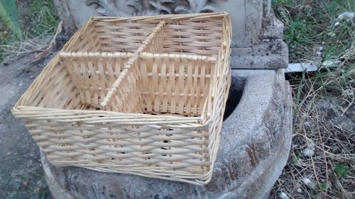 Corbeille osier tressé - en, de