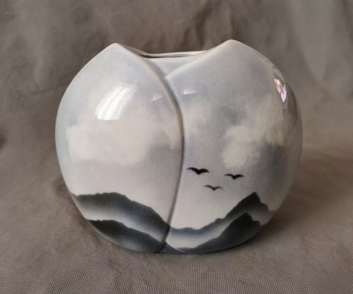 Vase lenticulaire - , en