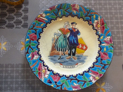 Assiette emaux longwy - emaux,
