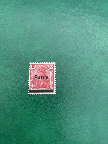 Timbre sarre rouge - timbre,