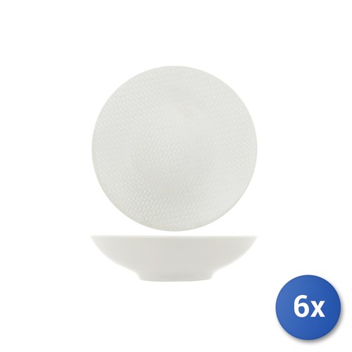 Assiettes creuses h union - 6x, h&h