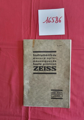 16586 zeiss - n°16586, /