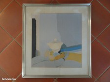 Lithographie ROGER MUHL "La soupière blanche" 6/25