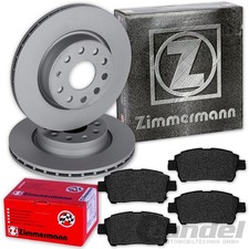 ZIMMERMANN Disques 255mm + Revêtements Avant Convient pour Toyota Corolla E12