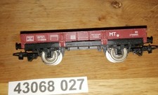 JOUEF ( Lima, etc...) Wagon Plat MT Porte Vérins pour grue Cockerill / Lot 027