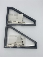 (2) IKEA EKBY LERBERG Black