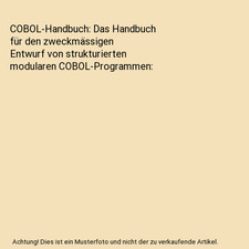 COBOL-Handbuch: Das Handbuch