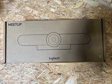 Caméra de visioconférence 4K Ultra HD noire Logitech MeetUp