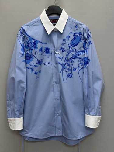 Gucci blouse coton popeline - en,