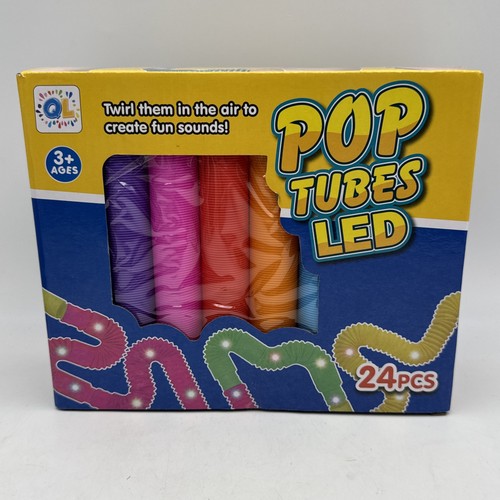 24x tube pop - néon, led