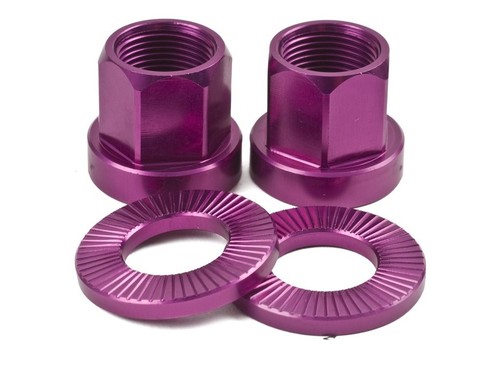 Ecrous roue salt bmx - 3/8",