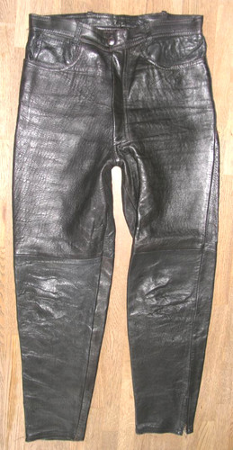 Femmes jean cuir motard - en, motard-