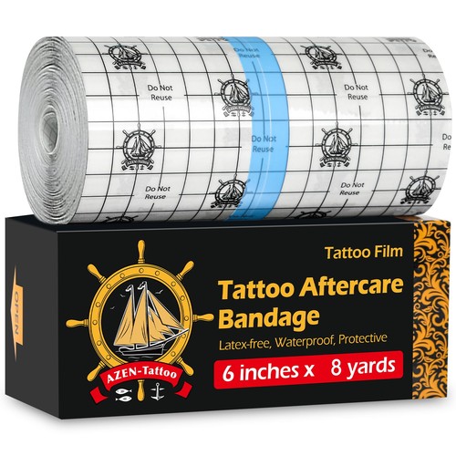 Tattoo aftercare bandage - tattoo,