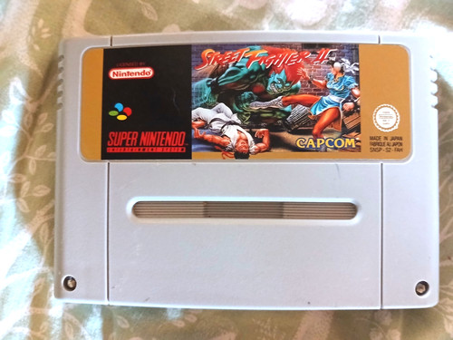 Super nintendo street fighter - super,