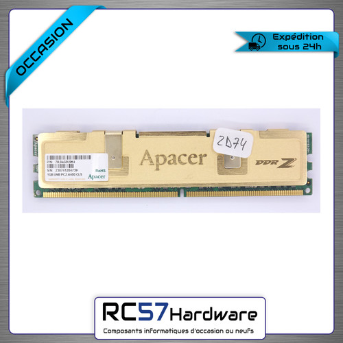 Mémoire ddr2 apacer - mémoire, pc