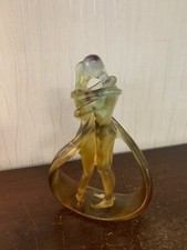 Sculpture couple enlacé en cristal Cristalleries de Lorraine