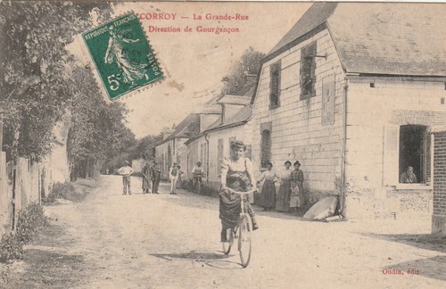 Cpa corroy grande rue - 51,