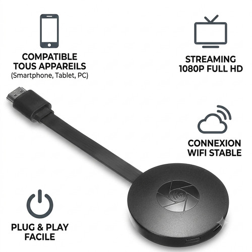 Dongle hdmi sans fil wifi - dongle,