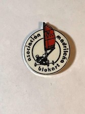 PIN - White Circle Blokart