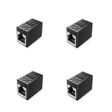 4pc RJ45 Female to Female CAT6