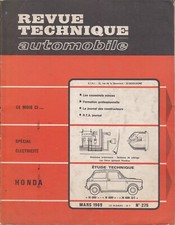 Revue Technique Automobile HONDA N 360 - N 600 et N 600 GT