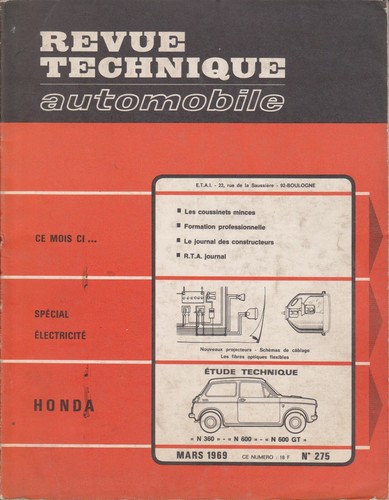 Revue technique automobile - revue,