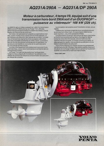 Volvo penta moteur marin - /,