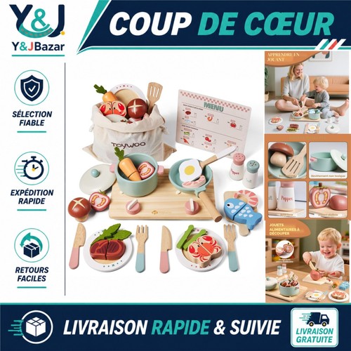 Cuisine jouet bois toywoo - en,