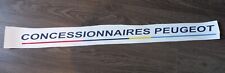 Sticker Autocollant Concessionnaire Peugeot Déco Rallye 