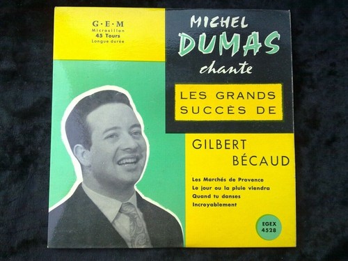 Michel dumas chante les grands - dumas,