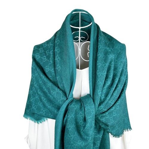 Foulard franges gucci gg - foulard, à