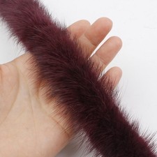 Manteau de Vison Poils Bord