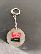 PORTE-CLES -facom    Original - Vintage email Métal - Garages Concessions